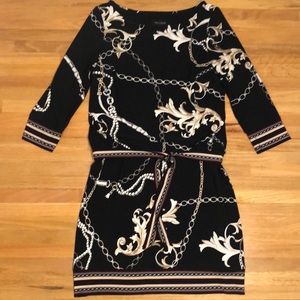 White House Black Market dress with belt.